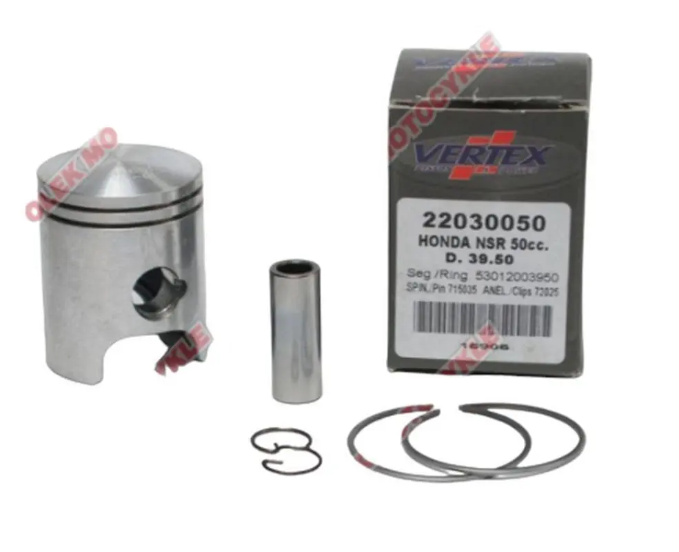 VERTEX píst HONDA KYMCO /HONDA NSR 50 (39,20mm) čep 10mm (22030025) (VERTEX píst HONDA KYMCO /HONDA NSR 50 (39,20mm) čep 10mm (22030025))