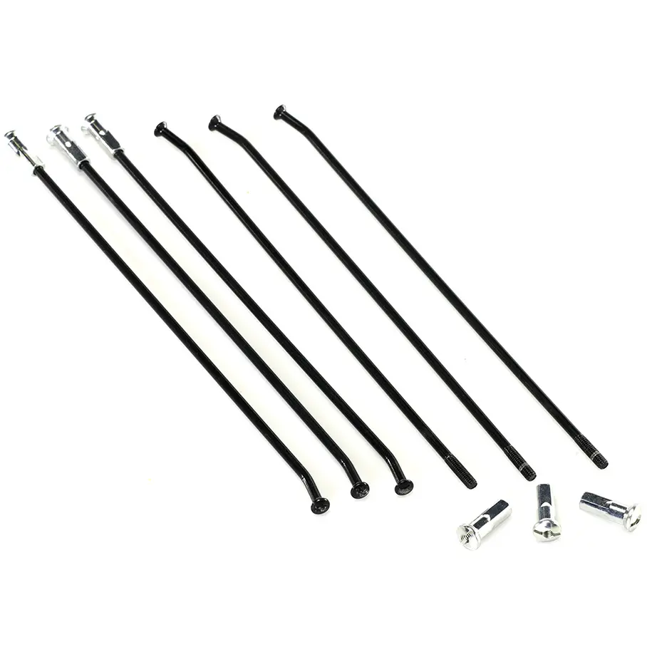 HAAN WHEELS zesílené špice s niply (komplet) zadní 19 BETA 13- barva černá (HAAN WHEELS zesílené špice s niply (komplet) zadní 19 BETA 13- barva)