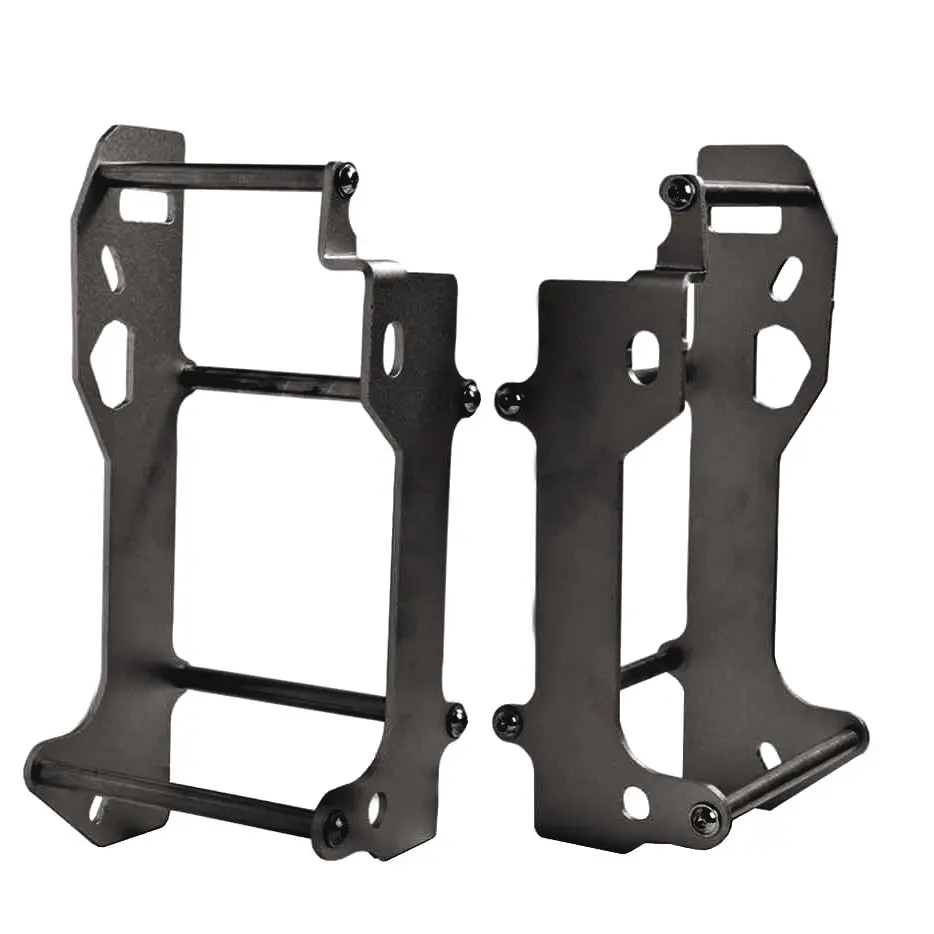 CROSSPRO hliníkový kryt chladiče model LIGHT: KTM SX/SXF/XC/XCF 11-14, EXC 250/300 12-16, HUSQVARNA TC/TE/FC 14-16 , HUSABERG TE 12-13 barva černá