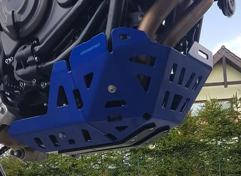 CROSSPRO kryt motoru hliníkový YAMAHA XTZ 690 TENERE 700 19- 20 barva modrá (EURO 4) (CROSSPRO kryt motoru hliníkový YAMAHA XTZ 690 TENERE 700 19- 20)