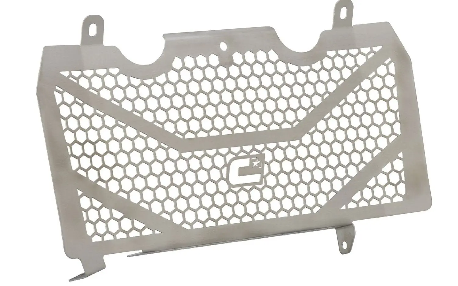 CROSSPRO kryt chladiče přední APRILIA TUAREG 660 22- barva stříbrná (nerez) (CROSSPRO kryt chladiče přední APRILIA TUAREG 660 22- barva stříbrná)