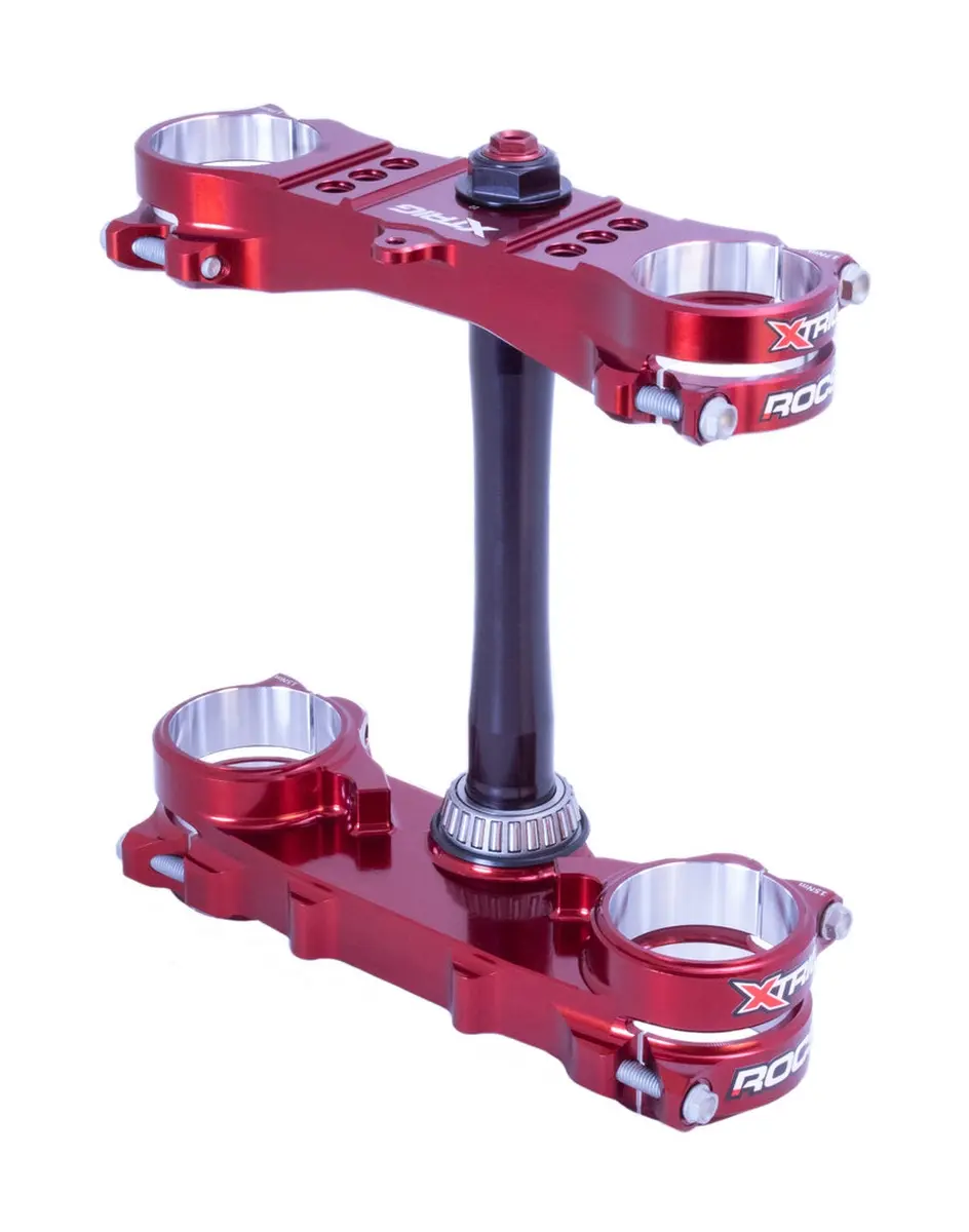 XTRIG vzpěry předního odpružení ROCS PRO TRIPLE CLAMPS YAMAHA YZ 250F '24-'26; YZ 450F '23-'26; FANTIC XXF 250 '26; XXF 450 '24-'26 (OFFSET 20mm-22mm)