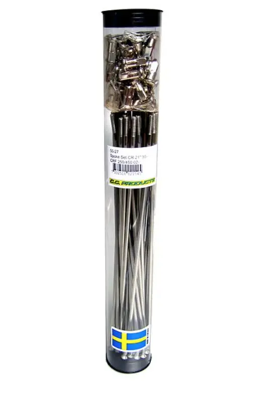 CC špice s niply komplet. 18" zadní HONDA XLR 125 R 93-98, XLR 200 R 93-99 10G/250-36 (06422-KCM-620; 06421-KCM-620) (CC PRODUCTS) (CC špice s niply)