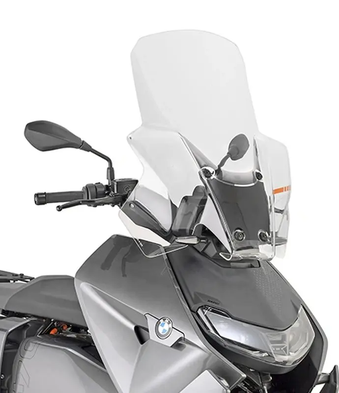 KAPPA plexi štít BMW CE 04 22-25, (73 X 60 cm) průhledný - potřebné upevnění D5142KITK (KAPPA plexi štít BMW CE 04 22-25, (73 X 60 cm) průhledný -)
