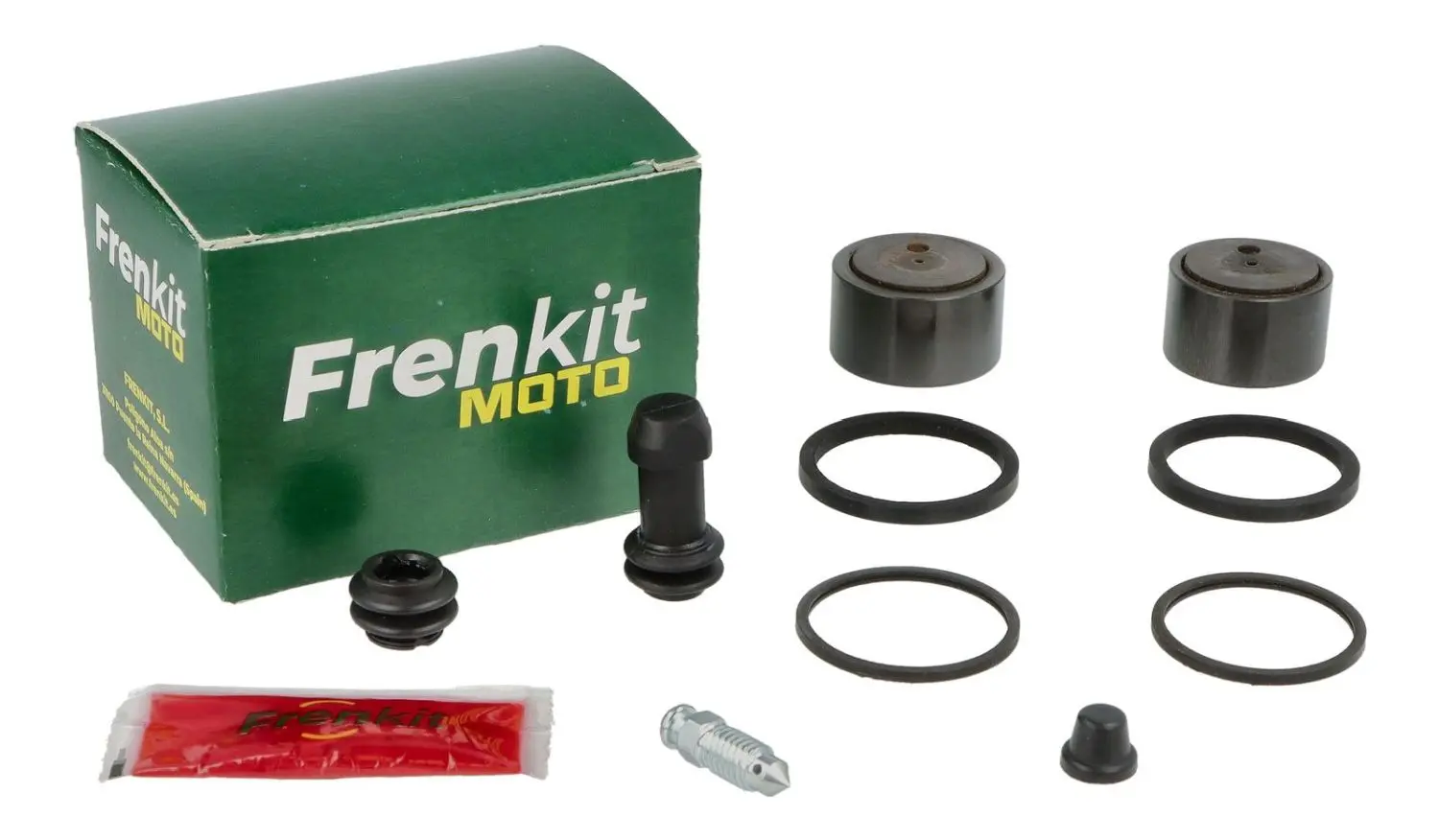 FRENKIT MOTO opravná sada brzdového třmenu (těsnění + písty) BREMBO (píst FI 26 / 28MM) zadní BMW R 1100 GS / R '93-'99, R 1100 RT '95-'01, R 1150 GS