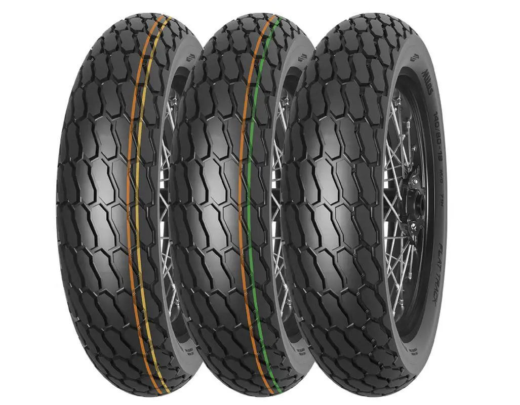 MITAS 130/80-19 (27x7-19) FLAT TRACK STREET 71H TL/TT PŘEDNÍ/ZADNÍ DOT 2025 (náhradní:70000083) ( )