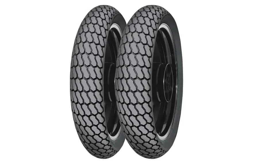 MITAS 130/80-19 (27x7-19) FLAT TRACK SUPER SOFT NHS TT (POMARAŃCZOWO-ZIELONY PASEK) PŘEDNÍ/ZADNÍ DOT 2026 (DOT:DXDS) ( 20242) náhradní:70000357