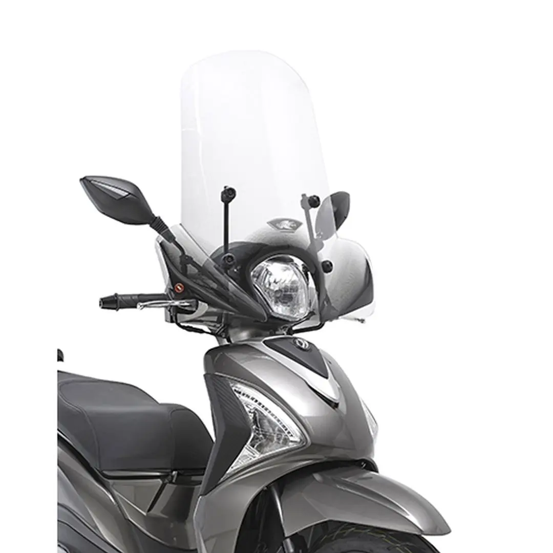 KAPPA plexi SYM SYMPHONY ST 50-125-200 (15-19) 49 X 66 cm průhledné - potřebné upevnění A7054AK (KAPPA plexi SYM SYMPHONY ST 50-125-200 (15-19) 49 X)