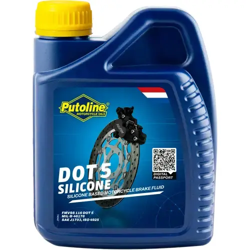 PUTOLINE brzdová kapalina DOT 5 SILICONE BRAKE FLUID 500ML (PUTOLINE brzdová kapalina DOT 5 SILICONE BRAKE FLUID 500ML)