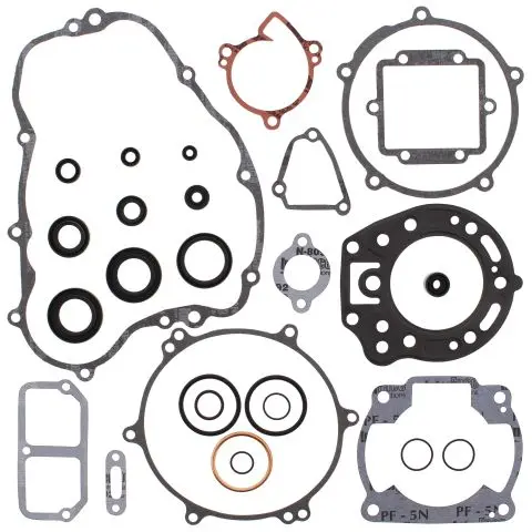 WINDEROSA (VERTEX) kompletní sada těsnění včetně těsnění motoru KAWASAKI KDX200 89-94 (WINDEROSA (VERTEX) kompletní sada těsnění včetně těsnění)
