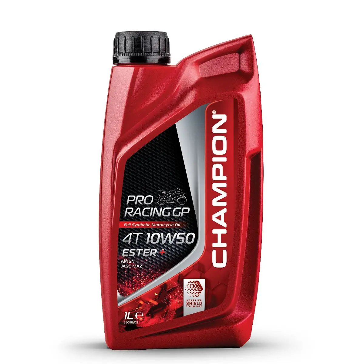 CHAMPION motorový olej PRORACING GP 4T 10W50 ESTER + 1L MA2 syntetický (AKC) (CHAMPION motorový olej PRORACING GP 4T 10W50 ESTER + 1L MA2 syntetický)
