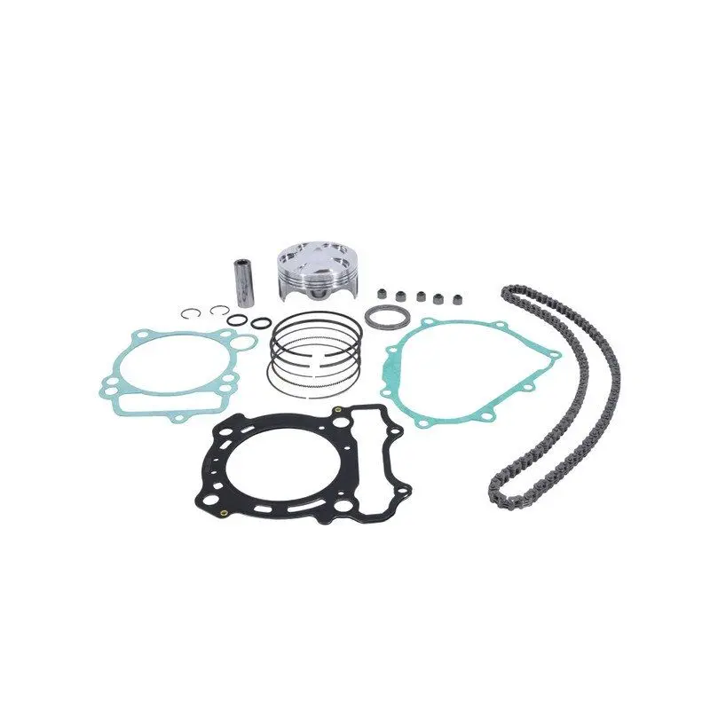 VERTEX sada na opravu horní části motoru YAMAHA YZ 250 F (YZF250) 08-13 (STD. + 0.02mm = 76.97mm) (píst, těsnění TOP-END, rozvodový řetěz) (VERTEX)