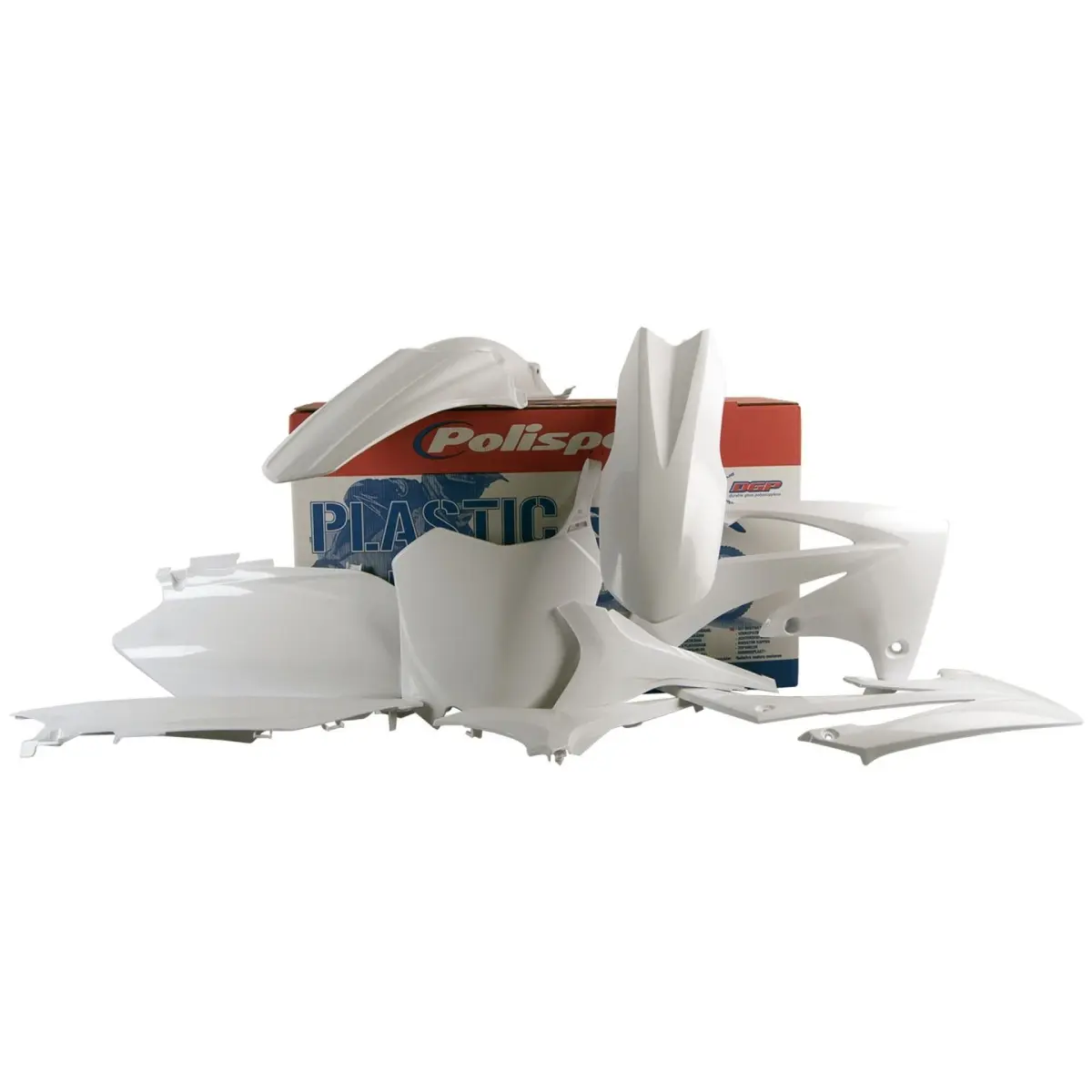 POLISPORT kompletní sada plastů HONDA CRF 250R 11-13; CRF 450R 11-12 barva bílá (POLISPORT kompletní sada plastů HONDA CRF 250R 11-13; CRF 450R 11-12)