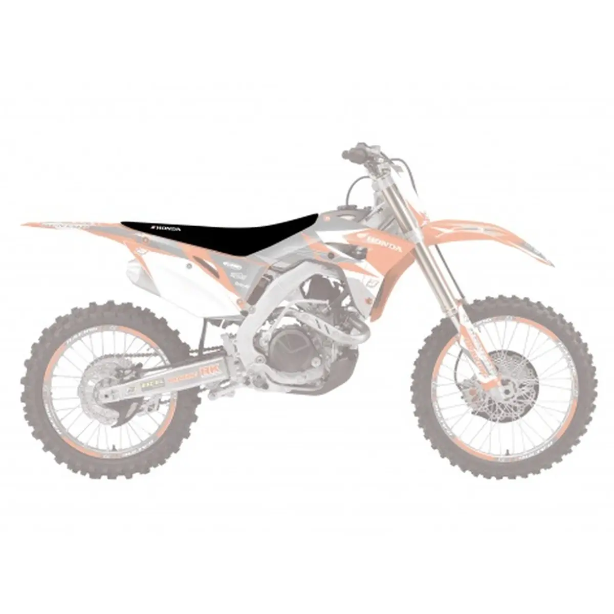BLACKBIRD kompletní sedlo HONDA CRF 250R 18-21, CRF 450R 17-20, CRF 450X 17-24 MOON HONDA STANDARD (BLACKBIRD kompletní sedlo HONDA CRF 250R 18-21,)