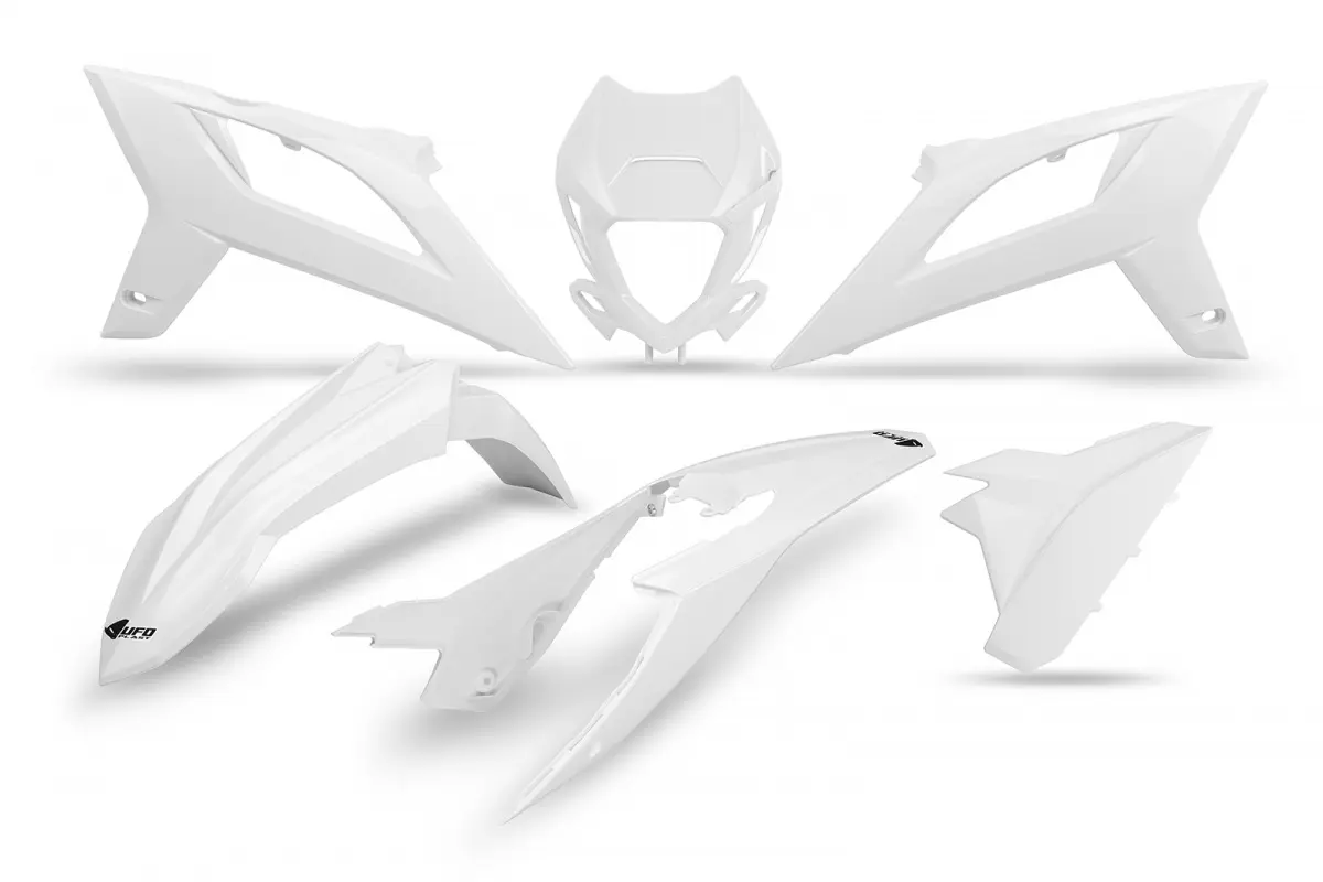 UFO kompletní sada plastů BETA RR 125 / 250 / 300 / 350 / 400 / 450 20-22 barva bílá (UFO kompletní sada plastů BETA RR 125 / 250 / 300 / 350 / 400 /)