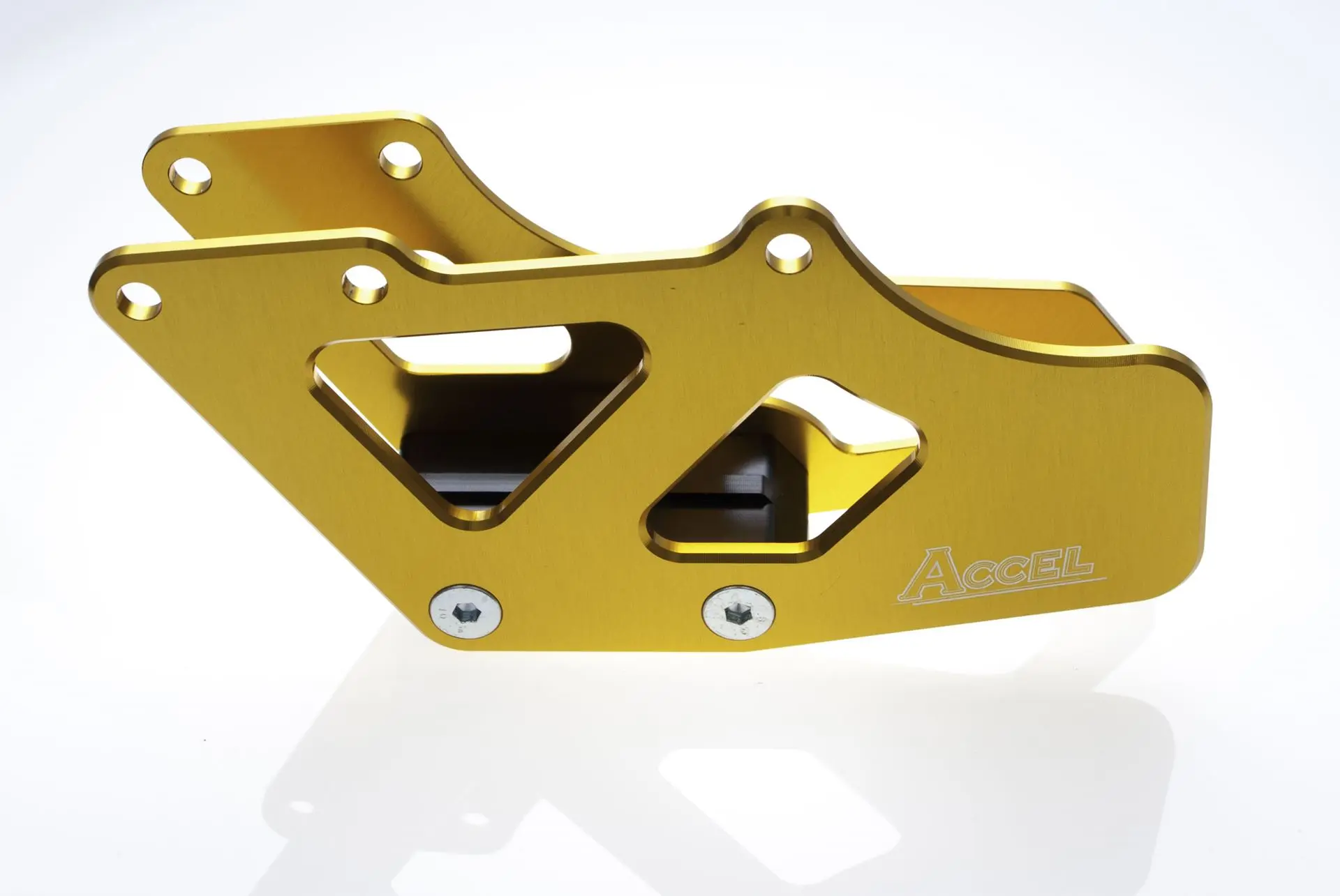 ACCEL vodítko řetězu kompletní YAMAHA YZ 97-07, YZF 98-06, SUZUKI RMZ 250 07-16, RMZ 450 05-16, DRZ 400 barva zlatá ( )