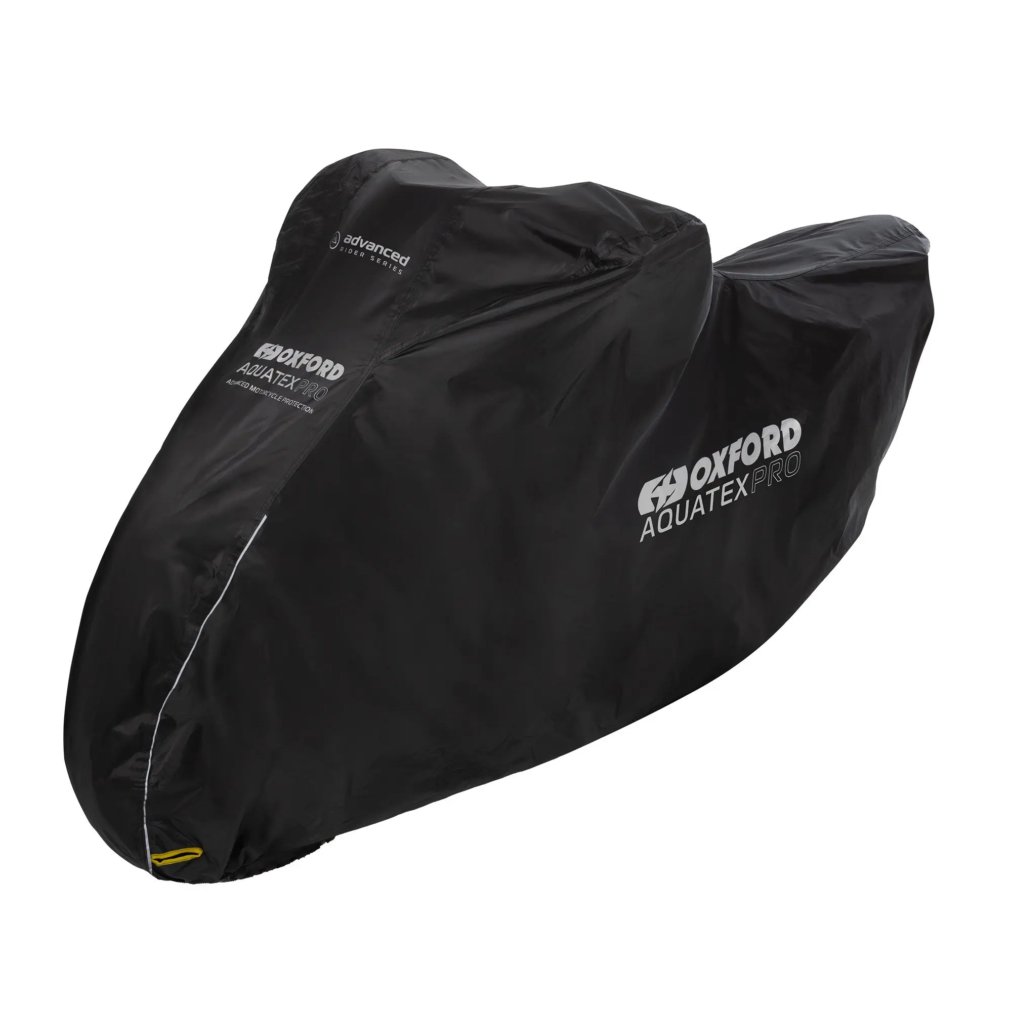OXFORD AQUATEX PRO voděodolný potah na motocykl barva černá rozměr S (OXFORD AQUATEX PRO voděodolný potah na motocykl barva černá rozměr S)