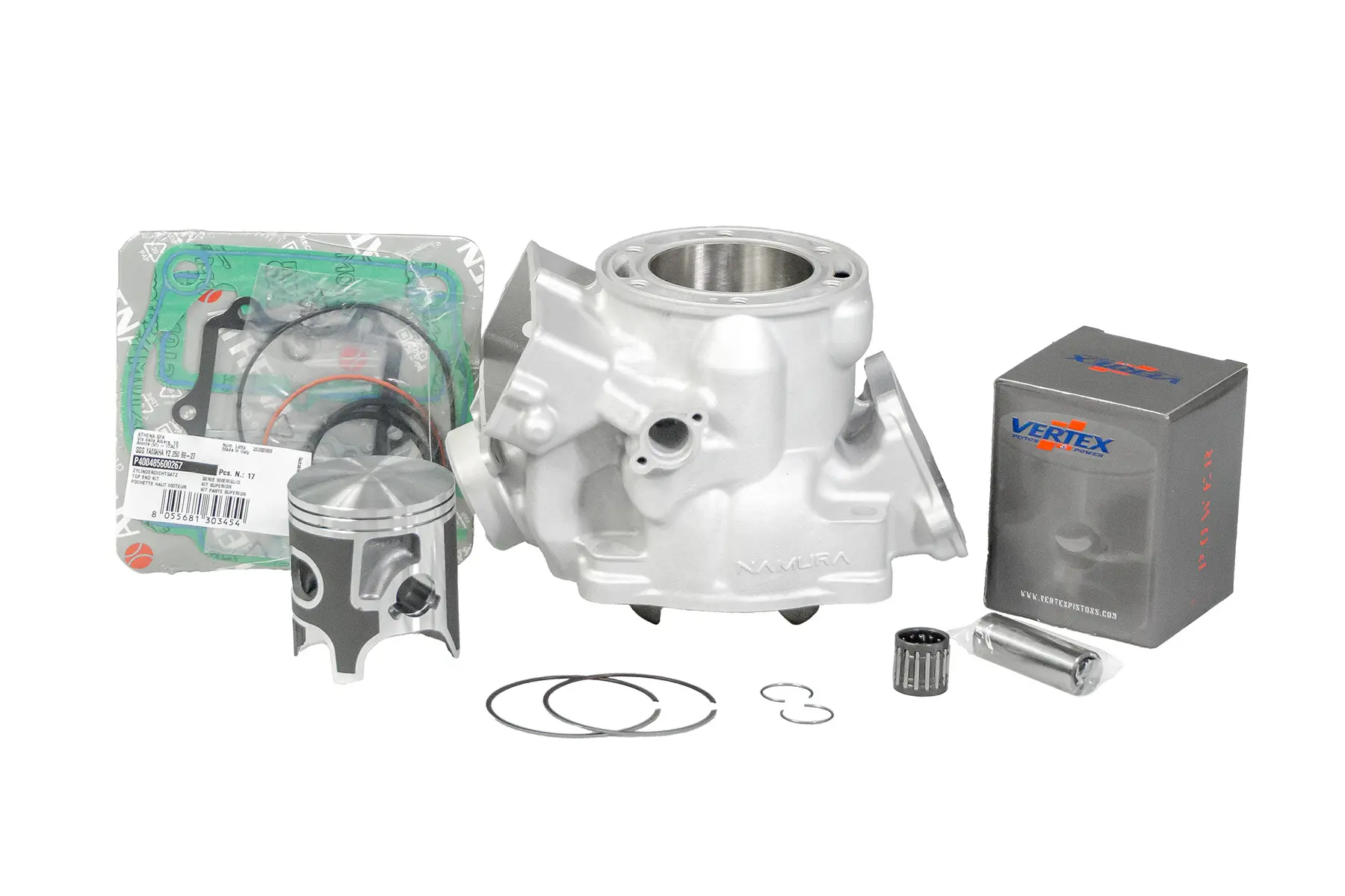 NAMURA válec YAMAHA YZ 250 '99-26, FANTIC XX 250 '22-23 (STD 66,40MM) NICASIL (NAMURA válec YAMAHA YZ 250 '99-26, FANTIC XX 250 '22-23 (STD 66,40MM))