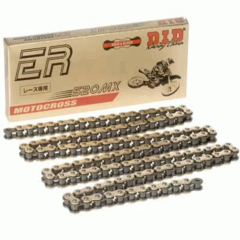 DID hnací řetěz 520MX-116 zlatý (116 článků) CROSS ULTRA bez O-kroužků, rozpojený + spojka (DID hnací řetěz 520MX-116 zlatý (116 článků) CROSS ULTRA)