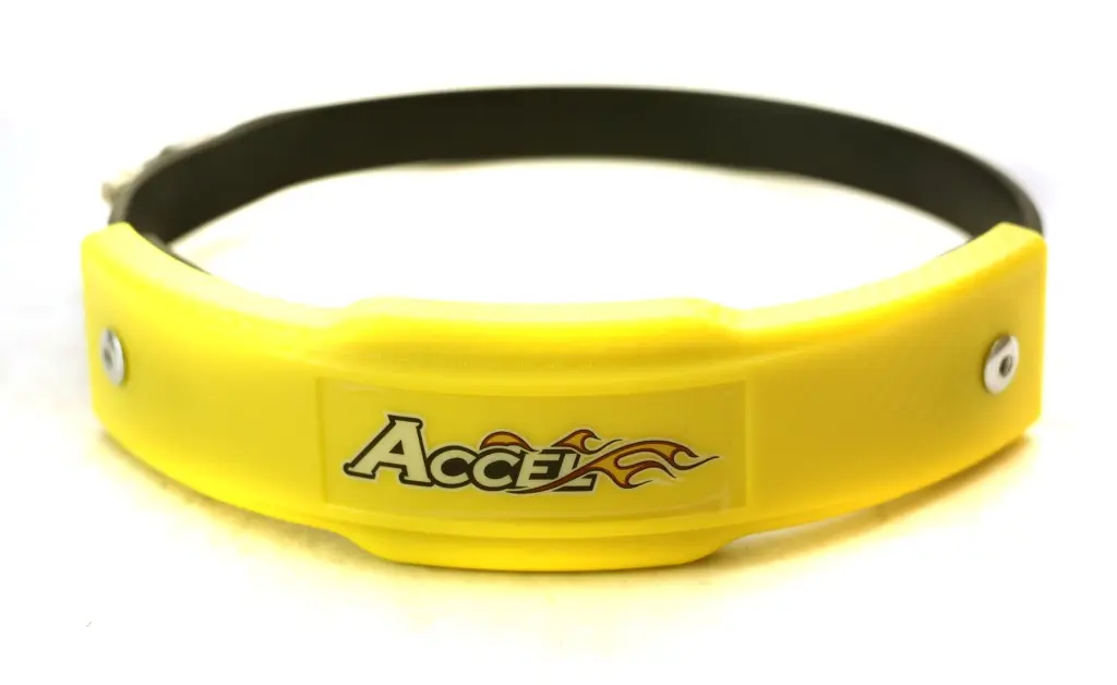 ACCEL kryt výfuku průměr 127-152mm barva žlutá - (EPG-01YL) ( )