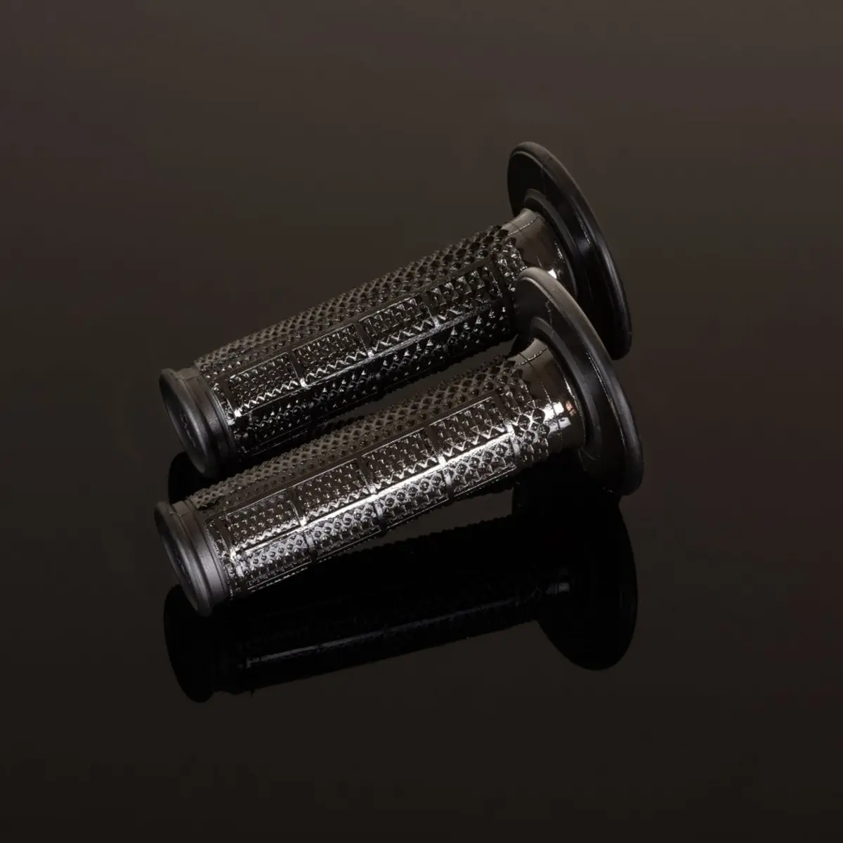 RENTHAL gripy MX DUAL COMPOUND ULTRA TACKY TAPERED, dvousložkový, barva černá ( )