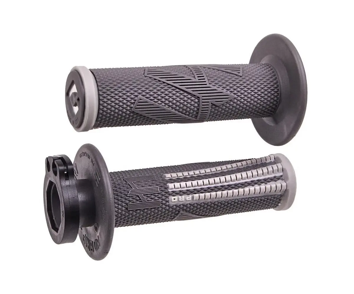 ODI gripy OFF ROAD EMIG PRO V2 LOCK-ON GRIP barva grafitová šedá ( )