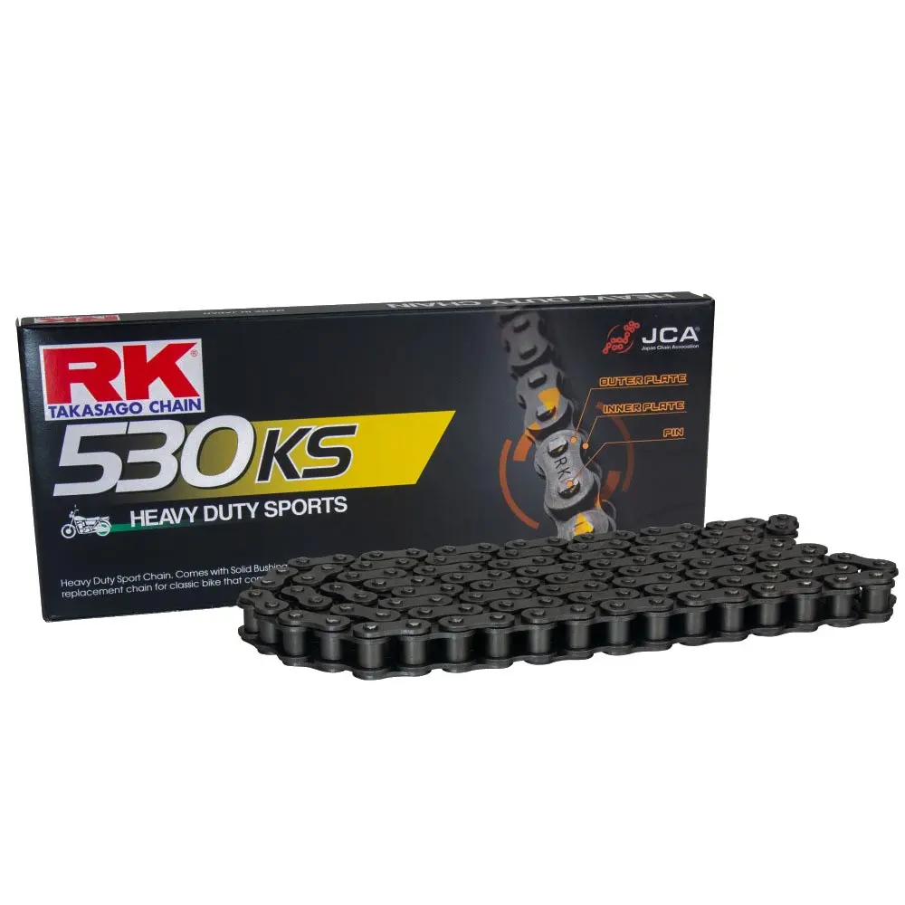 RK hnací řetěz 530KS-114 spona (CL) v sadě barva STANDARD (objem: do 400 ccm) (RK hnací řetěz 530KS-114 spona (CL) v sadě barva STANDARD (objem: do)