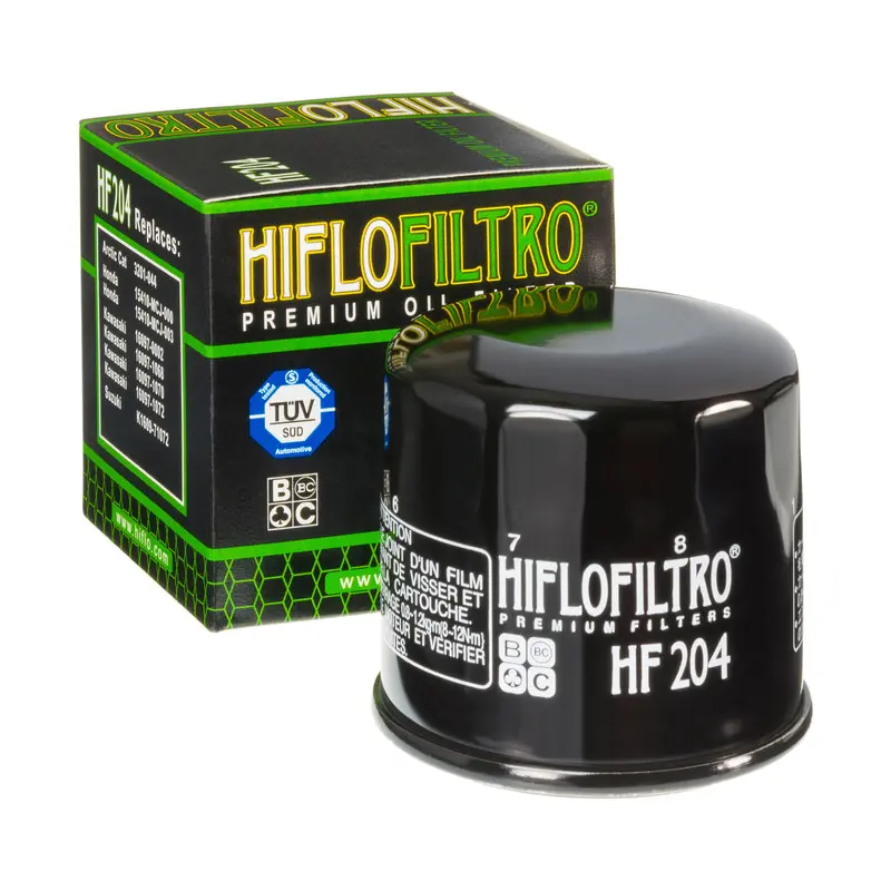 HIFLO olejový filtr HF 204 HONDA/ KAWASAKI/ YAMAHA (50) (HIFLO olejový filtr HF 204 HONDA/ KAWASAKI/ YAMAHA (50))