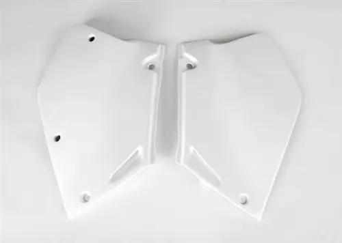 UFO boční tabulky HONDA CR 125 95-97, CR 250 95-96 barva bílá (UFO boční tabulky HONDA CR 125 95-97, CR 250 95-96 barva bílá)