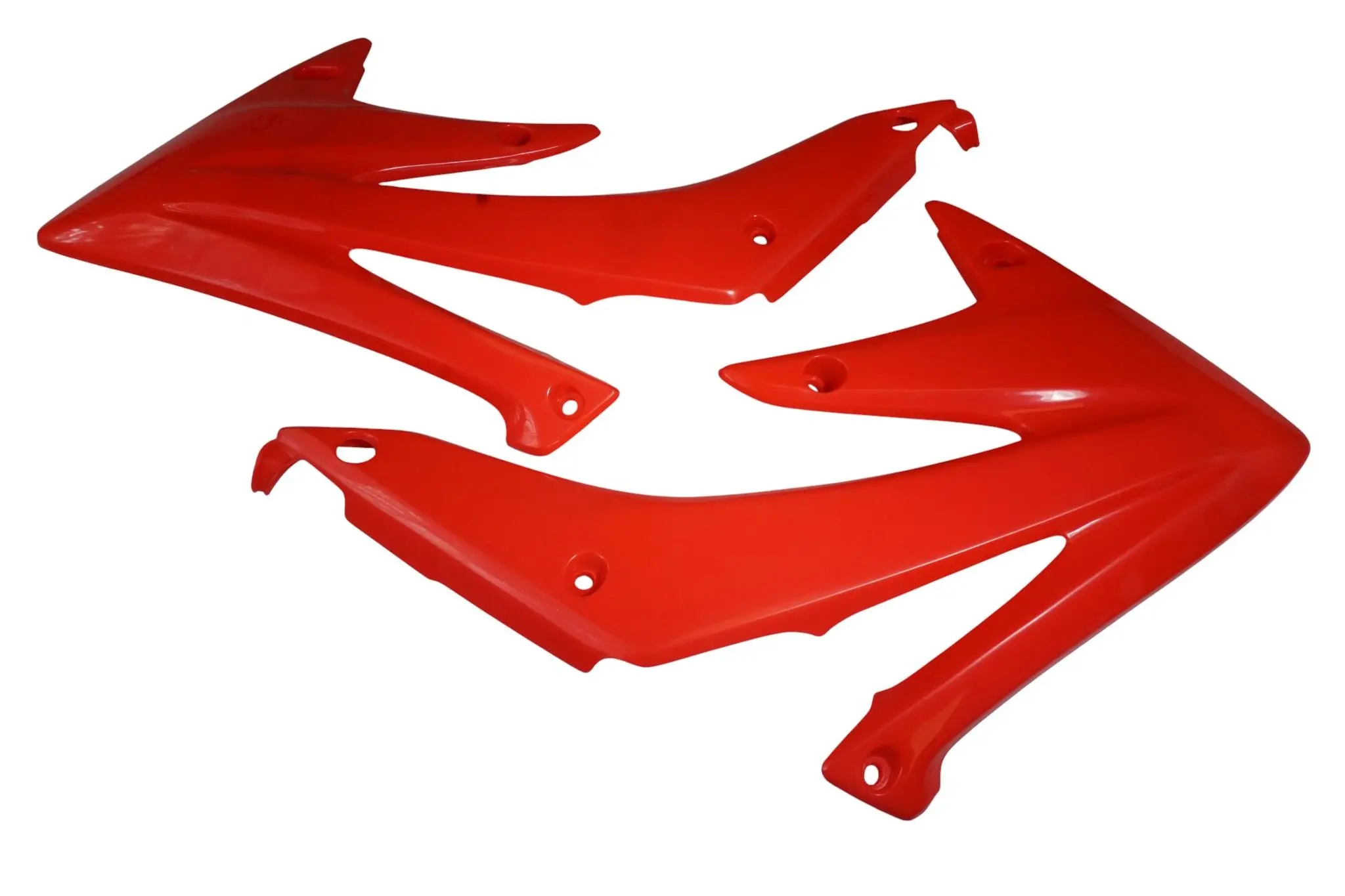 UFO kryty chladičů HONDA CF 450 R '05-'08, CRF 450 F '05-'06 barva červená (CR RED) ( )
