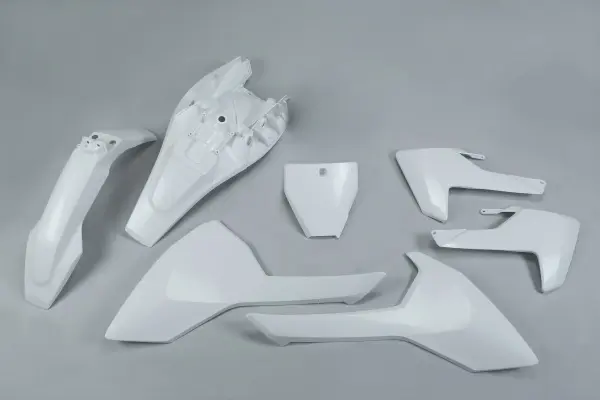 UFO kompletní sada plastů HUSQVARNA TC 85 18-24 barva OEM (bílá) (HU620E999) (UFO kompletní sada plastů HUSQVARNA TC 85 18-24 barva OEM (bílá))