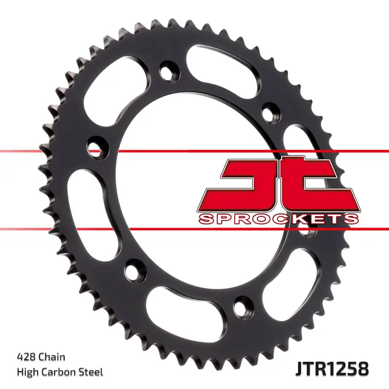 JT zadní řetězové kolečko 4547 54 HONDA XR 125L '03-'07 (JD19) (454754JT) (řetěz 428) (JT zadní řetězové kolečko 4547 54 HONDA XR 125L '03-'07 (JD19))