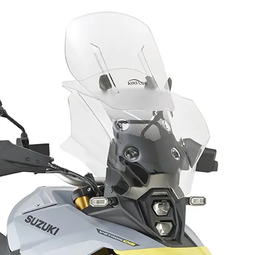 KAPPA plexi SUZUKI V-STROM 800DE/SE 23-25 nastavitelné AIRFLOW průhledné - nahrazuje KAF3125 (KAPPA plexi SUZUKI V-STROM 800DE/SE 23-25 nastavitelné)