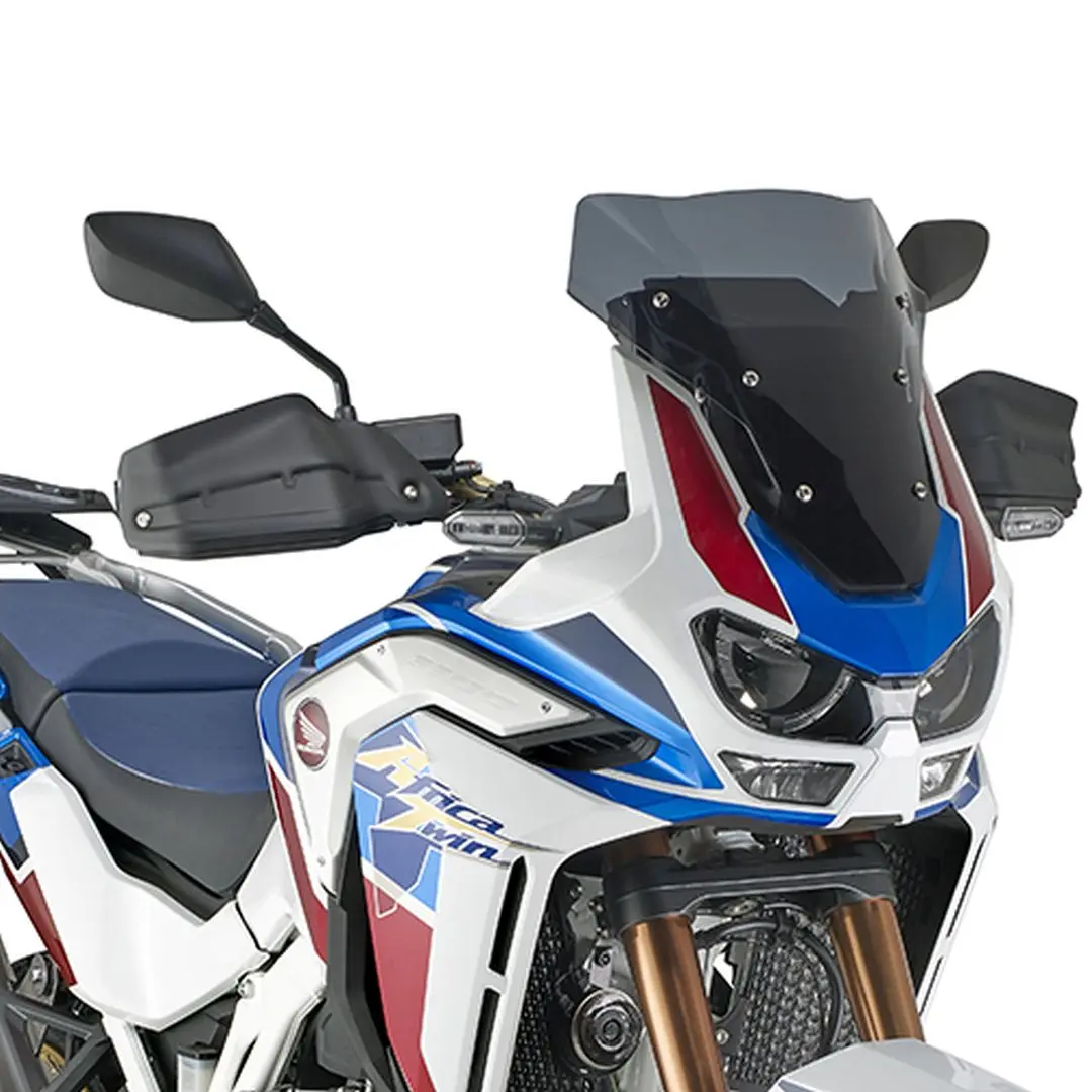 KAPPA plexi štít HONDA CRF 1100L AFRICA TWIN 20-25 ADVENTURE SPORTS (20) 37 X 36 cm nízký, ztmavený (KAPPA plexi štít HONDA CRF 1100L AFRICA TWIN)