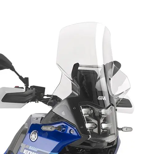 KAPPA plexi štít YAMAHA TENERE 700 / RALLY 25-26 (43,5 x 44,5 cm) průhledný (13,5 cm vyšší než originál) (KAPPA plexi štít YAMAHA TENERE 700 / RALLY)