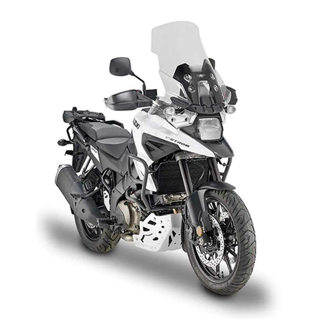 KAPPA plexi štít SUZUKI V-STROM 1050 XT/DE/SE 20-25 57,5 X 50,5 cm průhledný (KAPPA plexi štít SUZUKI V-STROM 1050 XT/DE/SE 20-25 57,5 X 50,5 cm)