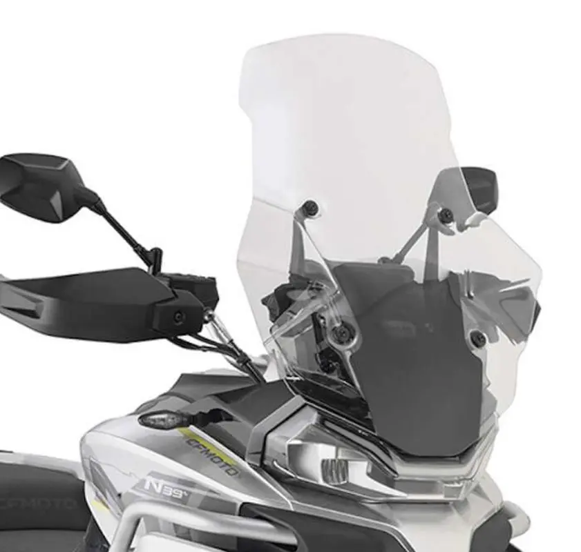 KAPPA plexi štít CF MOTO MT 800 22-25 64 X 51 cm (výška X šířka) průhledný (KAPPA plexi štít CF MOTO MT 800 22-25 64 X 51 cm (výška X šířka))