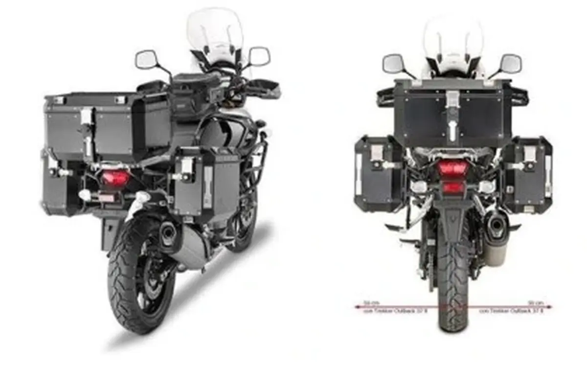 KAPPA boční nosič kufrů MONOKEY CAM SIDE SUZUKI DL 1000 V-STROM 14-19, - pod kufry KFR KFORCE a KVG KVOYAGER ALU (KAPPA boční nosič kufrů MONOKEY CAM)