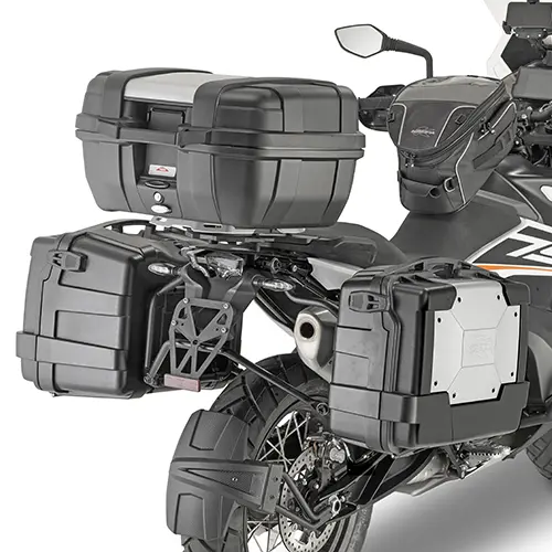 KAPPA boční nosič kufru rychlá montáž MONOKEY KTM 790 ADVENTURE / R (19) - také pod kufry MONOKEY KMS KMISSION ALU (KAPPA boční nosič kufru rychlá)