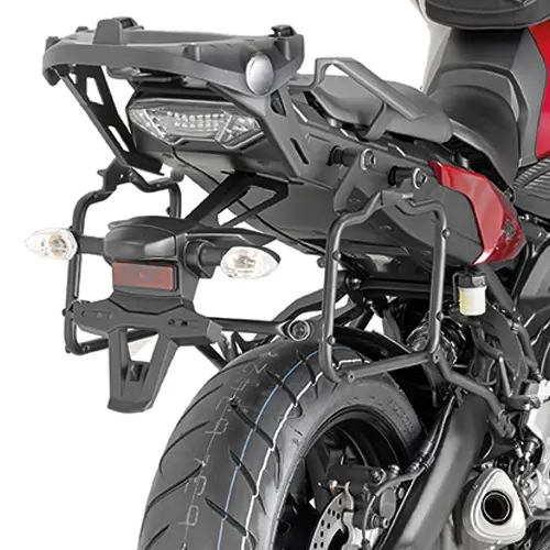 KAPPA boční nosič kufru rychlomontáž MONOKEY YAMAHA MT 09 850 TRACER 15-17 - také pod kufry MONOKEY KMS K'MISSION ALU (KAPPA boční nosič kufru)