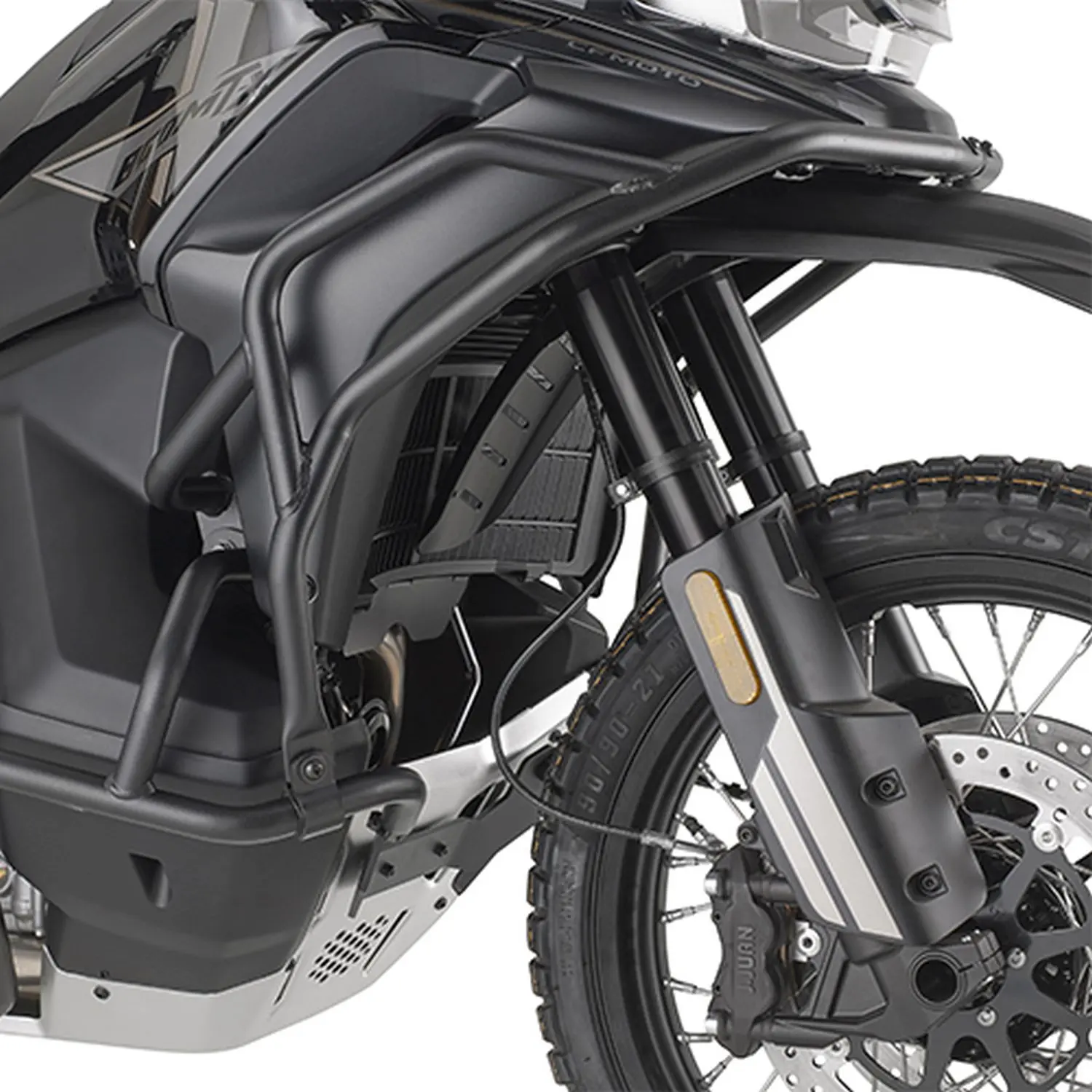 KAPPA padací rámy ochrany motoru CF MOTO MT 1000 X '26- barva černá - spodní (KAPPA padací rámy ochrany motoru CF MOTO MT 1000 X '26- barva černá -)