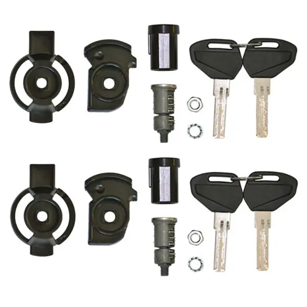 KAPPA zámek pro kufry KGR33, KGR46, K49, K46, K47, K35 a hliníkové KVG, KFR, KVE, KMS SECURITY LOCK (2 kusy) (KAPPA zámek pro kufry KGR33, KGR46,)