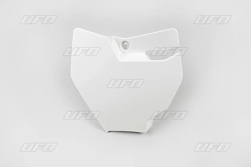 UFO tabulka na startovací číslo KTM SX 65 16-23, barva bílá - nahrazuje GG07106041 (UFO tabulka na startovací číslo KTM SX 65 16-23, barva bílá -)