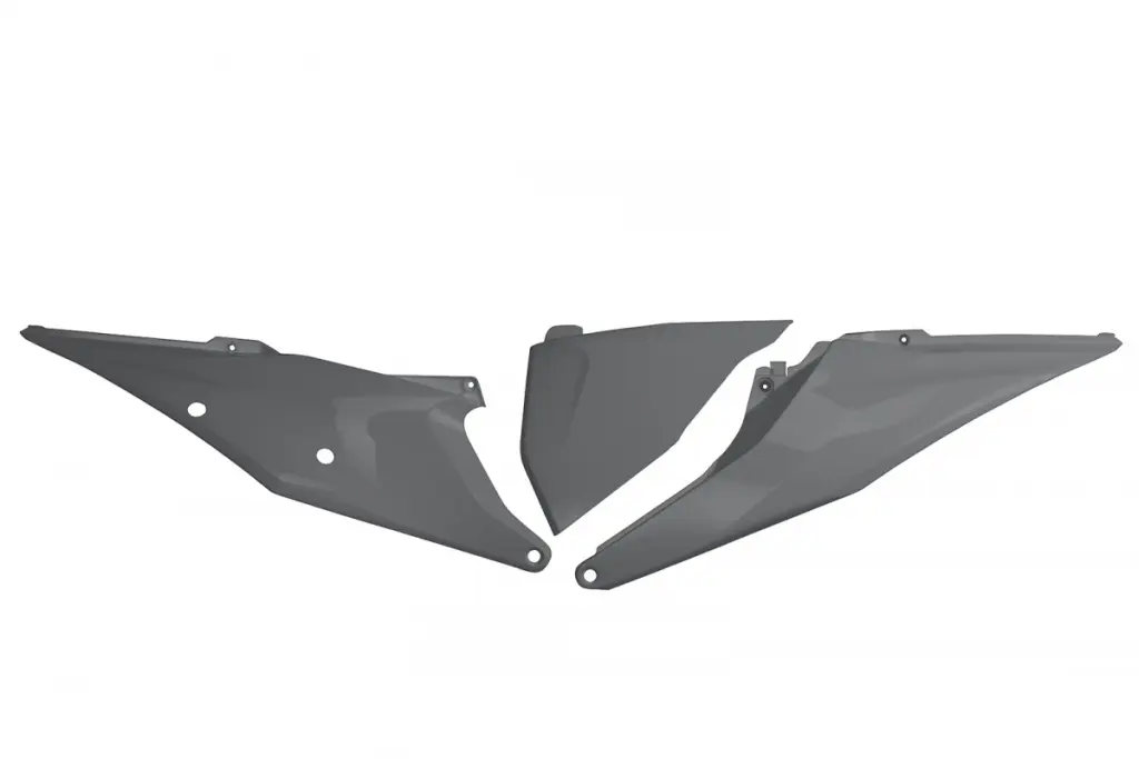 UFO boční tabulky na startovací číslo KTM SX/SXF(SX-F) 125/150/250/350/450 19-22, EXC 125 20-21, EXC/EXCF(EXC-F) 150/250/300/350/450/500 TPI 20-2023 s