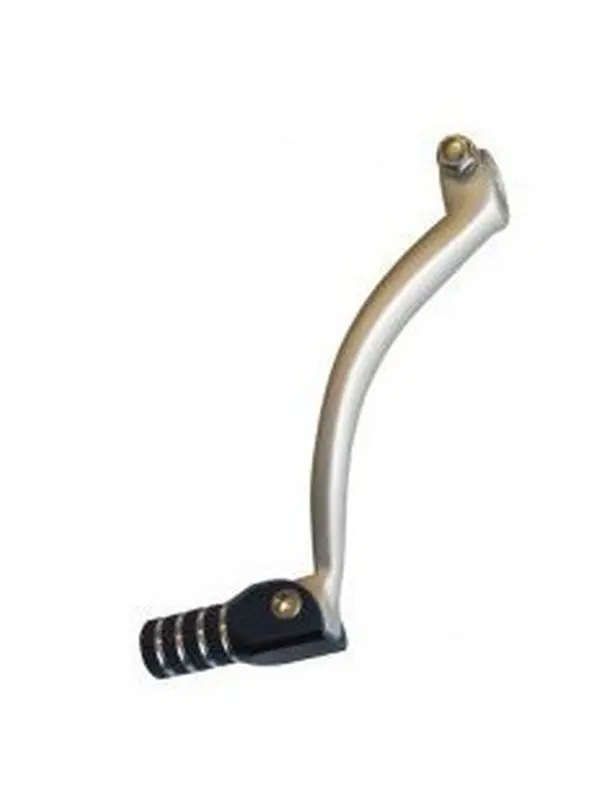 JR řadící páka KTM SX 65 09-24, GAS GAS MC 65 21-24, HUSQVARNA TC 65 17-24 barva stříbrná, koncovka černá (JR řadící páka KTM SX 65 09-24, GAS GAS MC)