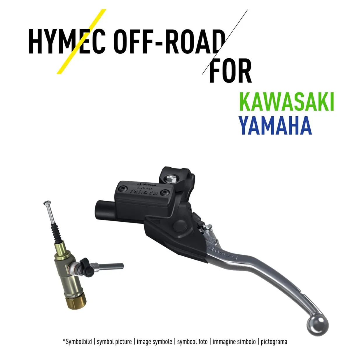 MAGURA sada hydraulické spojky HYMEC 167 KAWASAKI KXF 250 04-08; (průměr pístku 9,5mm) (MAGURA sada hydraulické spojky HYMEC 167 KAWASAKI KXF 250)