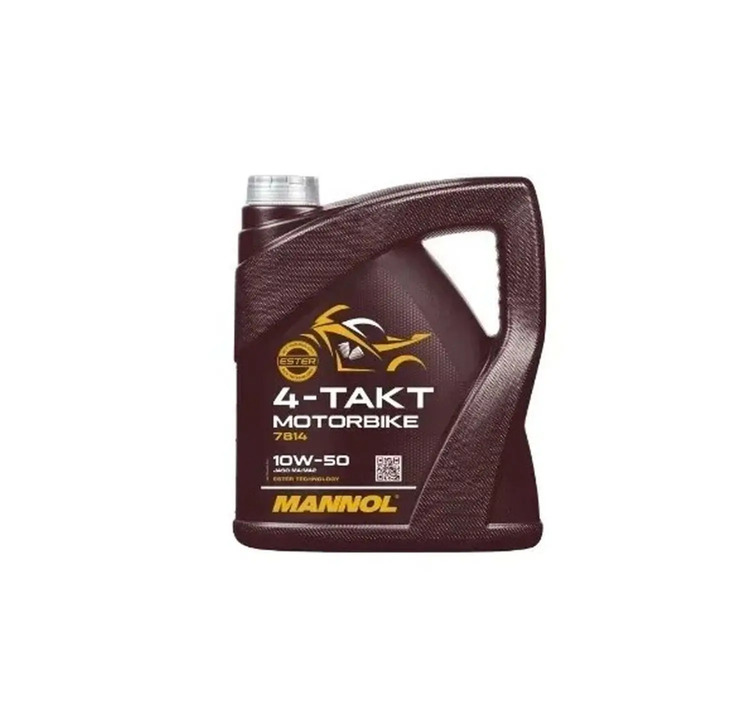 MANNOL motorový olej 4T MOTORBIKE 10W60 4L syntetický ESTER TECHNOLOGY (JASO MA/MA2) (7815) (20) (MANNOL motorový olej 4T MOTORBIKE 10W60 4L)