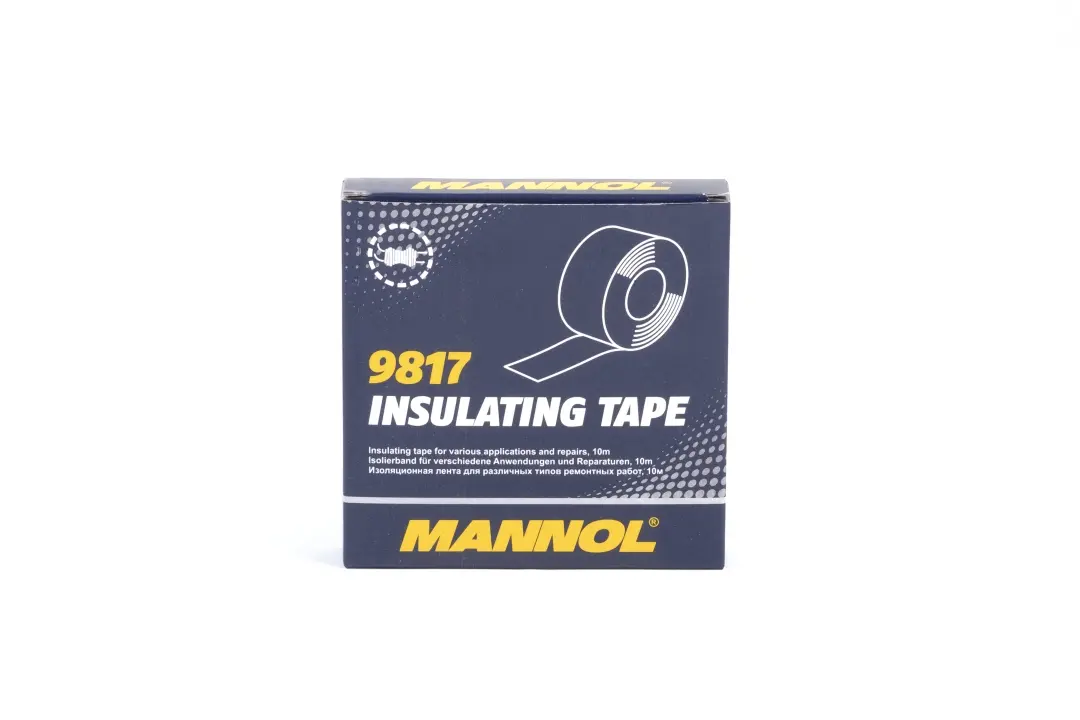 MANNOL BANDAGE TAPE 19mmX10M - polyesterová izolační páska (9817) (60) (MANNOL BANDAGE TAPE 19mmX10M - polyesterová izolační páska (9817) (60))