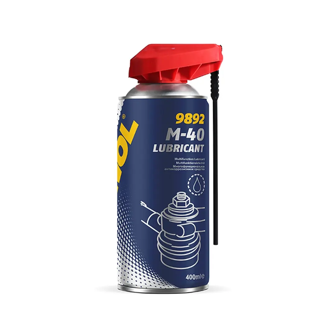 MANNOL M-40 mazivo - multifunkční prostředek 400ML (maže, čistí, chrání proti korozi) (9892) (MANNOL M-40 mazivo - multifunkční prostředek 400ML)
