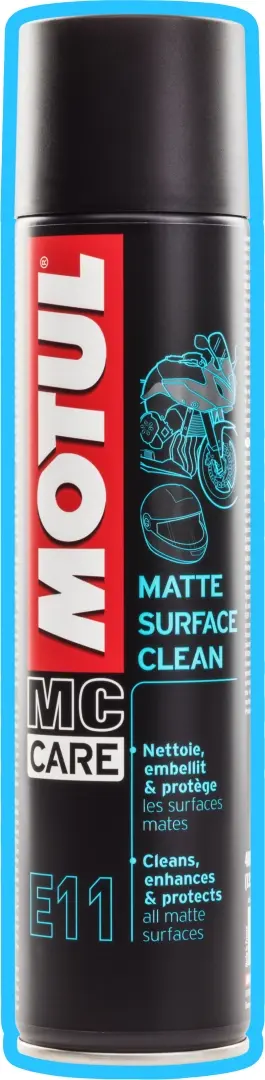 MOTUL E11 MATTE SURFACE CLEAN 400ML - čistič matných povrchů (MOTUL E11 MATTE SURFACE CLEAN 400ML - čistič matných povrchů)